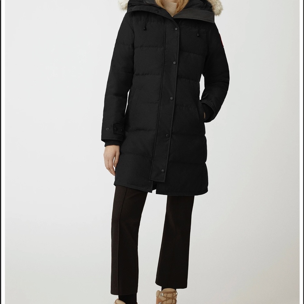Canada Goose thigh length Shelburne Parka winter Jacket in size small - Picture 9 of 9
